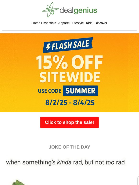 💥 Flash Sale Alert - 15% Off (Coupon Inside) 💥