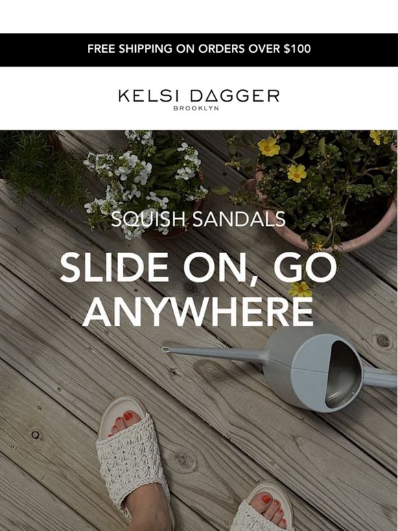 Weekend Plans? Take 20% Off Our Most-Loved Sandals