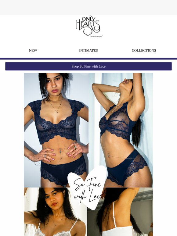 Just In: So Fine with Lace 🤍☁️💙