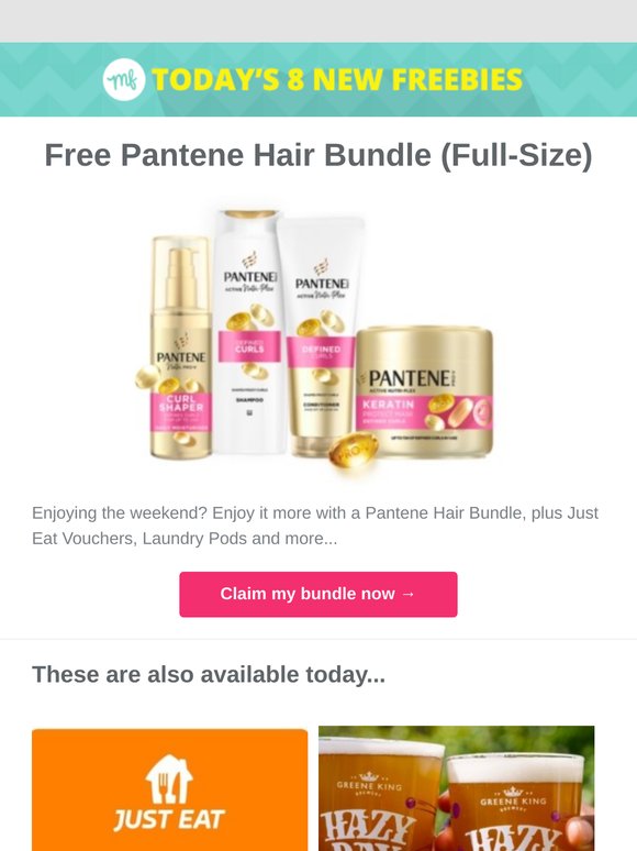 Free Pantene Hair Bundle (Full-Size)