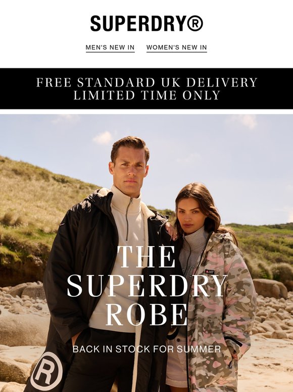 Limited Stock | Bestselling Superdry Robe