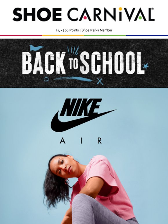 Go back to school with 30% OFF NIKE