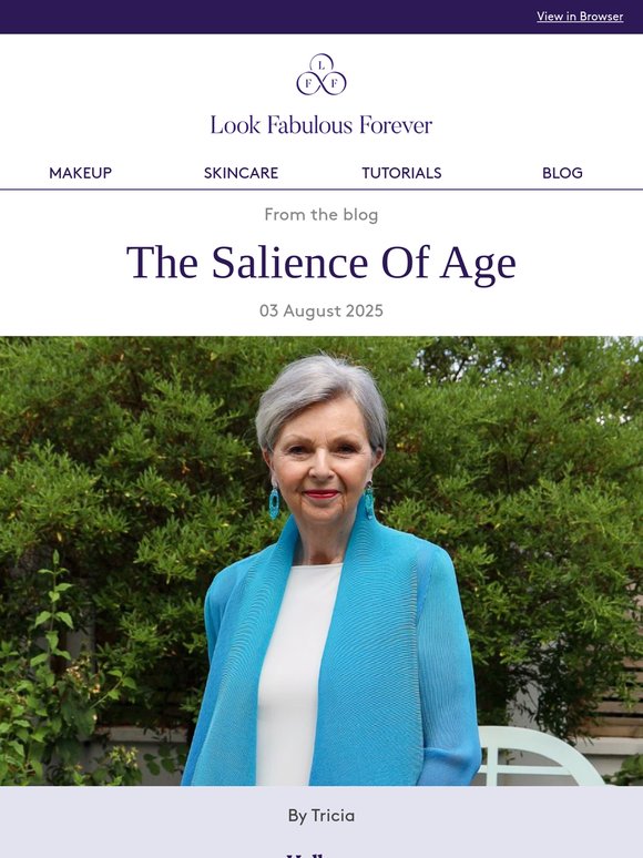 The Salience Of Age