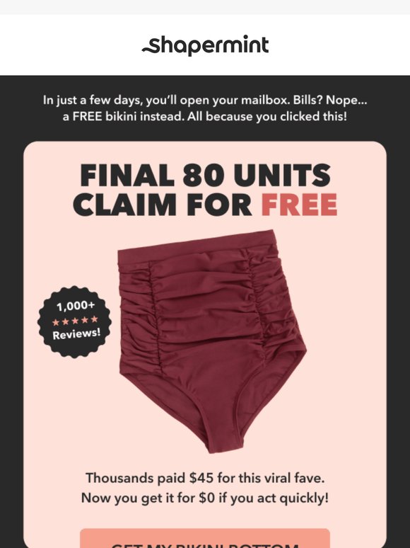 Final Units 🎁 Claim Free Bikini