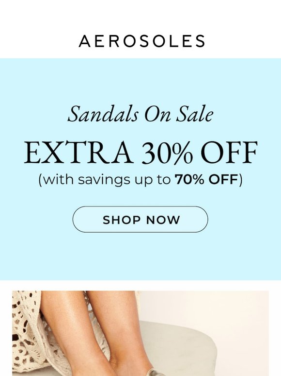 Extra 30% Off Best-Selling Sandals (Including Colette!)