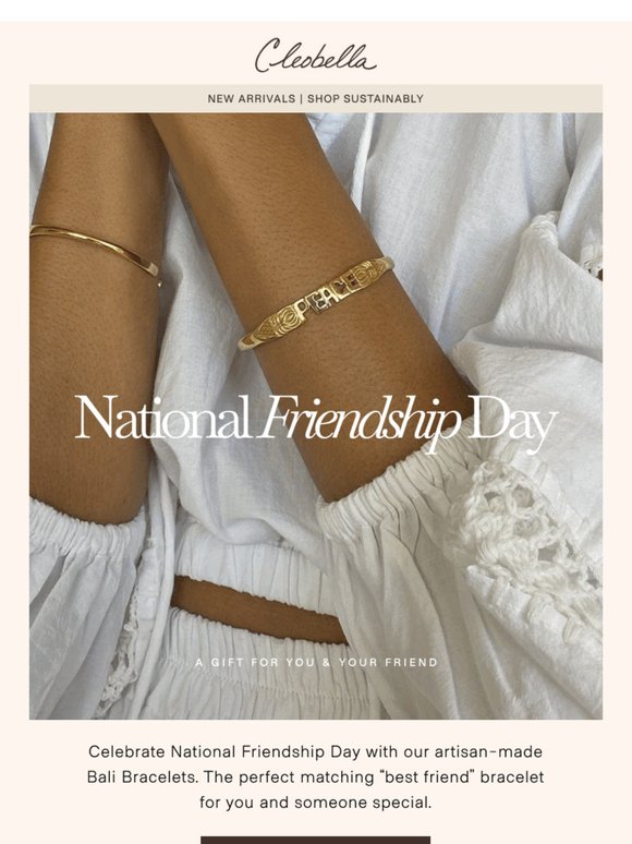 💞 National Friendship Day —