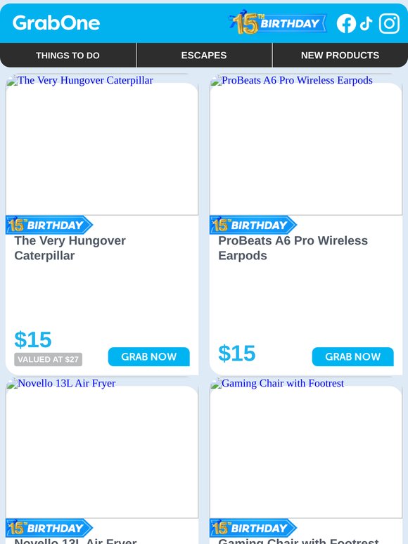 Best of Birthday - Store Savings Edition