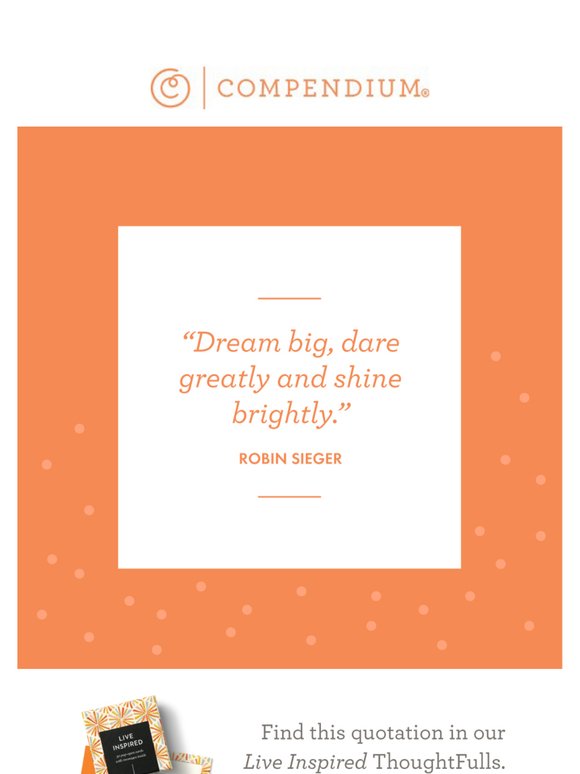 Your Inspired Quote of the Week