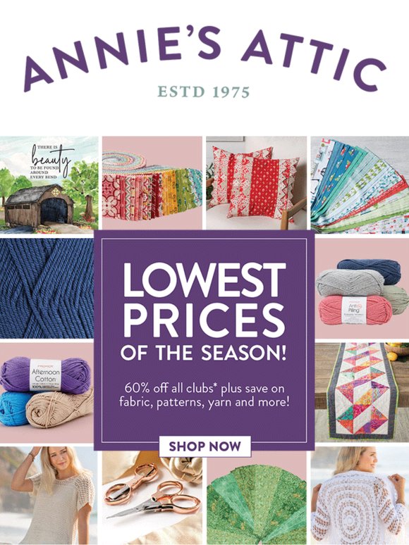 💲 LOWEST PRICES OF THE SEASON! 💲