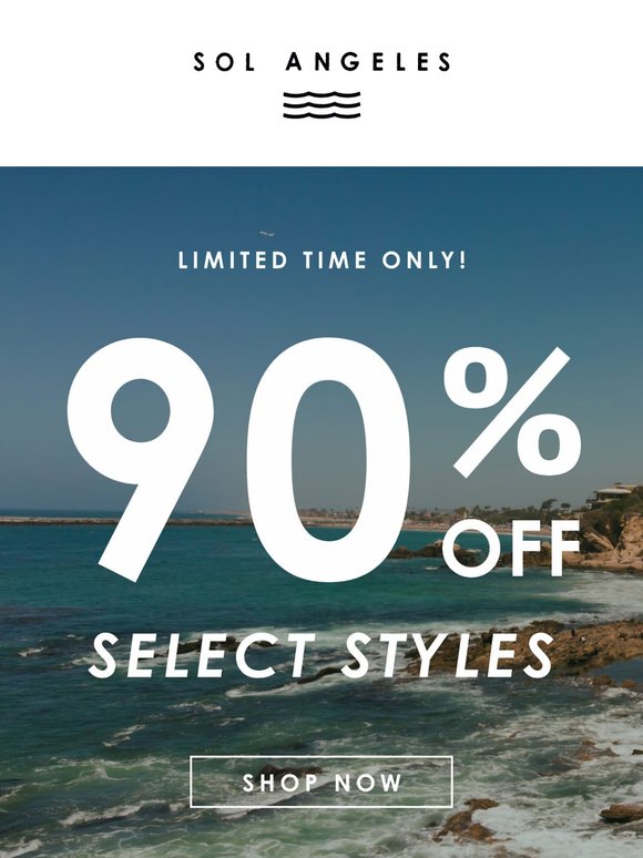 Up to 90% Off Select? Still Going Strong