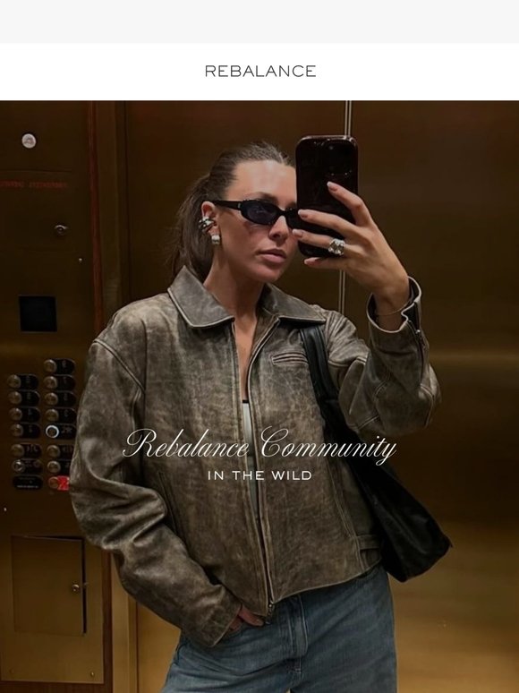 Spotted: You in Rebalance 👀