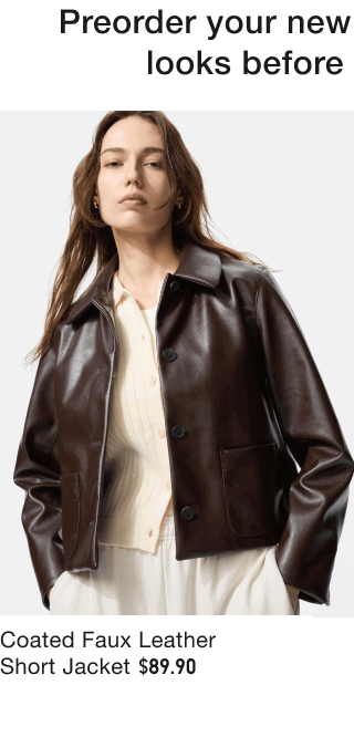 product10women0coated0faux0leather0short0jacket