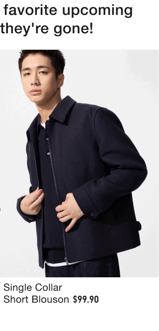 product11men0single0collar0short0blouson