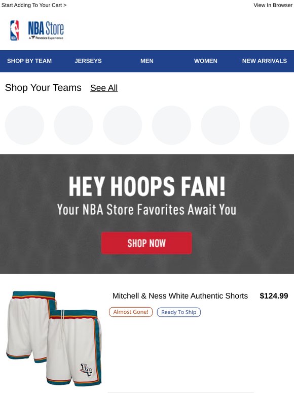 Missed Something? Your NBA Store Picks Are Waiting