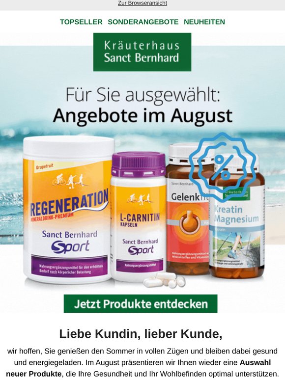 Angebote im August