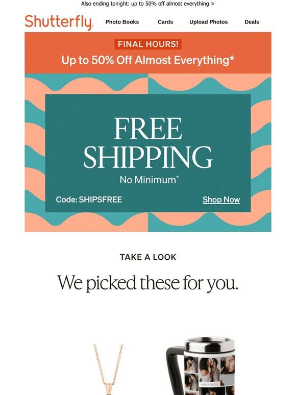 ⏰ Free shipping (no min.) ends TONIGHT! Get it before it’s gone!