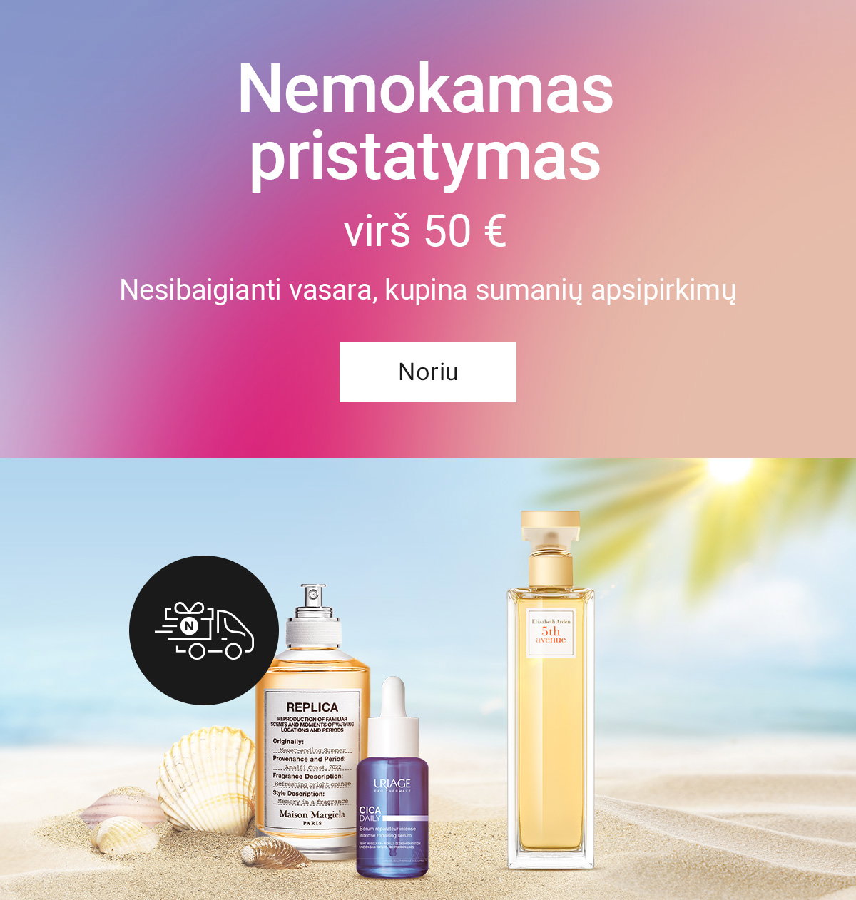 Nemokamas pristatymas
virš 50 €