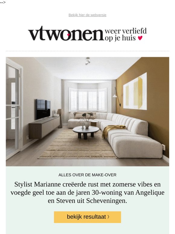 Stylist Marianne ging voor een zonnige strandsfeer in Scheveningen