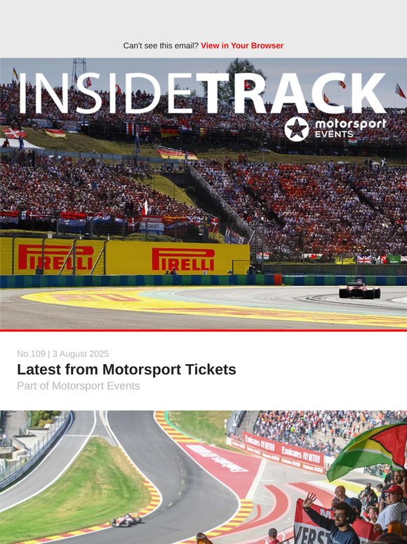 Belgian F1 Tickets LIVE! Qatar F1 Hospitality + 2026 MotoGP Calendar Reveal 🏁