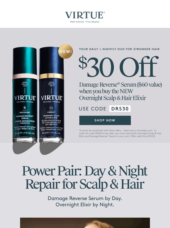 Your Daily & Nightly Duo for Stronger Hair