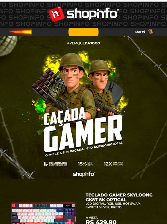 Achados Gamer: top acessórios