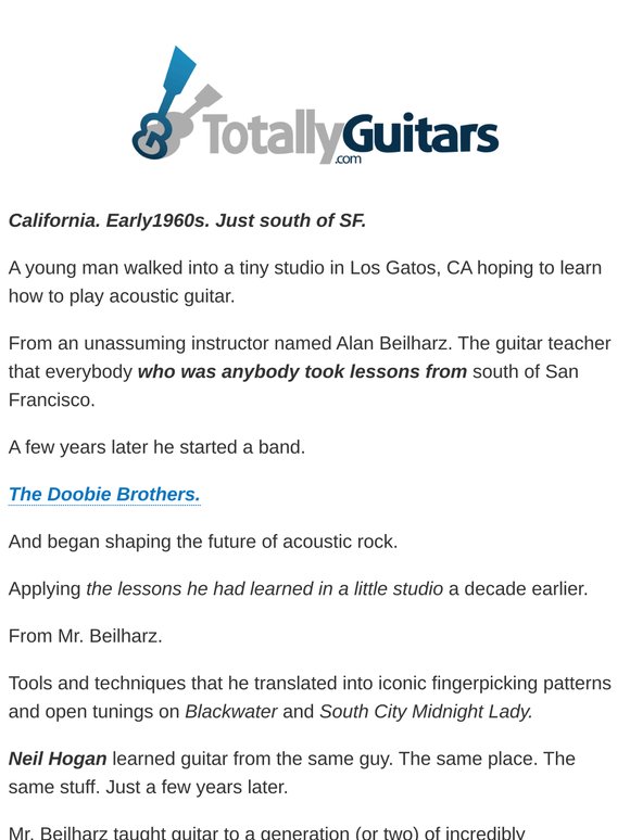 The Guitar Coaching Dynasty…