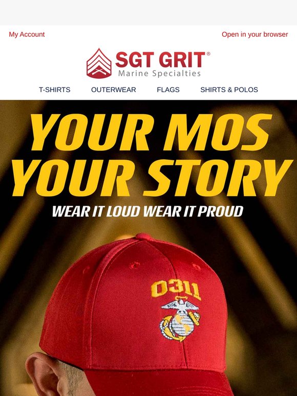 Wear Your MOS with Pride—Exclusive USMC Gear Inside!