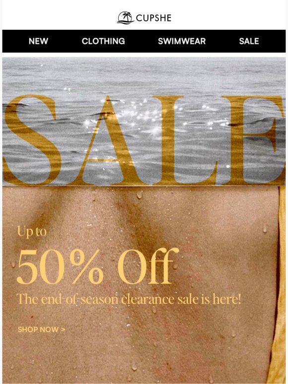 The Summer Sale Your Cart’s Been Waiting For