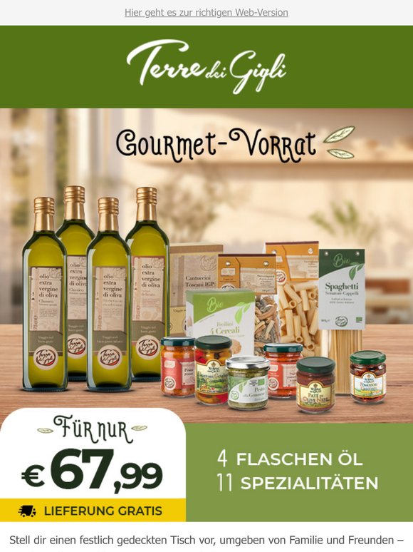 Füll deine Vorratskammer! ✨