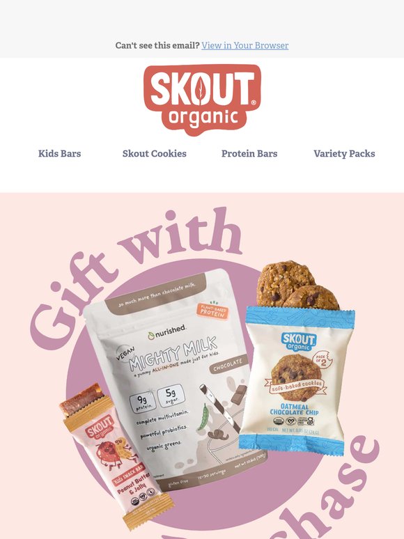 Your FREE Gift for Snacking on Skout Awaits!