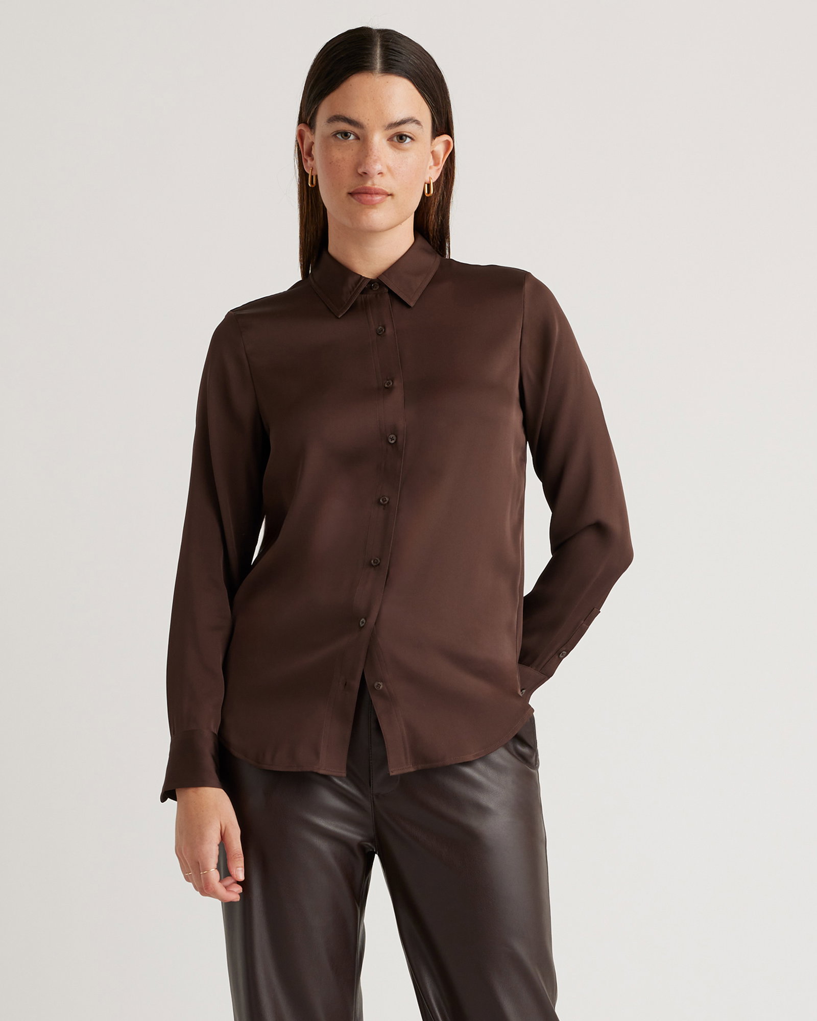 Washable Stretch Silk Blouse