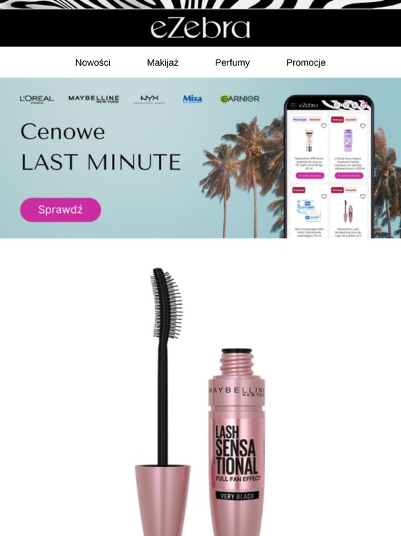 ⏰ Czas ucieka! Promocje LAST MINUTE na kultowe kosmetyki