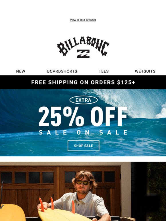 Built In The Billabong Garage