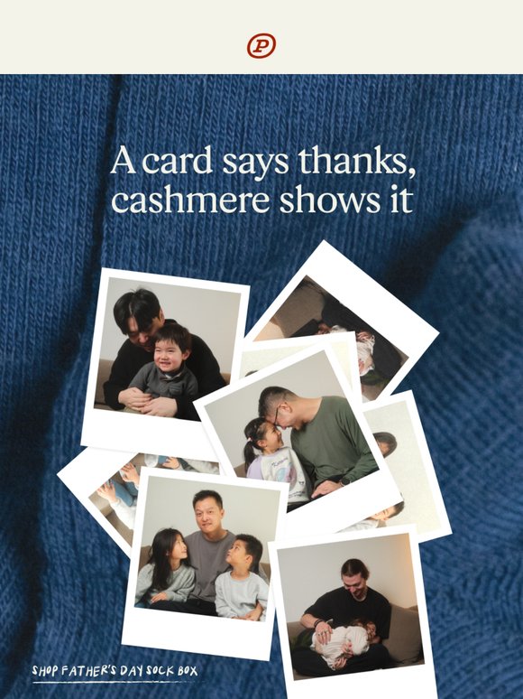 A gift Dad won’t ask for (but will wear everywhere)