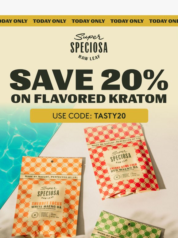 Say goodbye to bitter kratom 🍒🍓🍉🥭