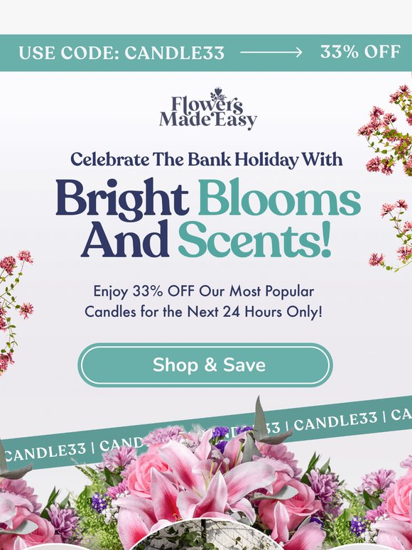 Brighten Your Bank Holiday 🌸