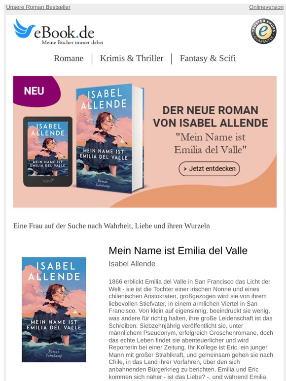 Das neue Buch von Isabel Allende 🌊