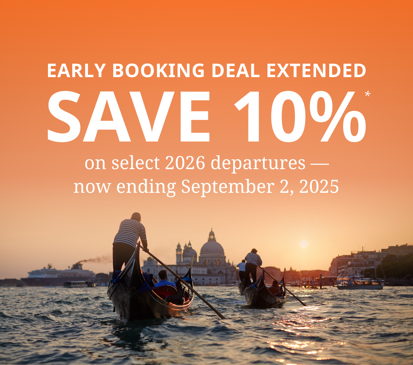 Early Booking Deal Extended