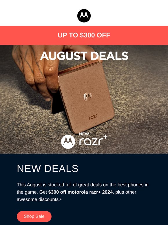 Need a new phone?📱 Check out these August deals.