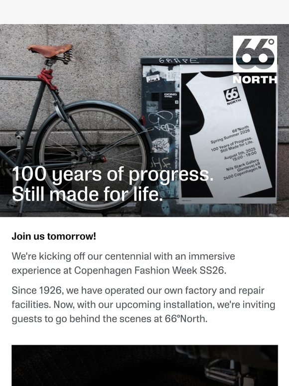 Our Copenhagen Fashion Week exhibition is tomorrow!