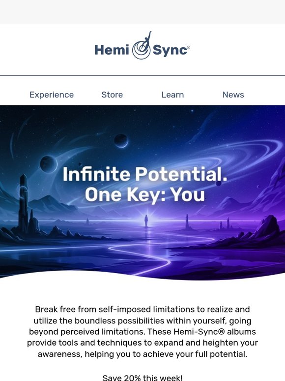 Infinite Potential. One Key: You