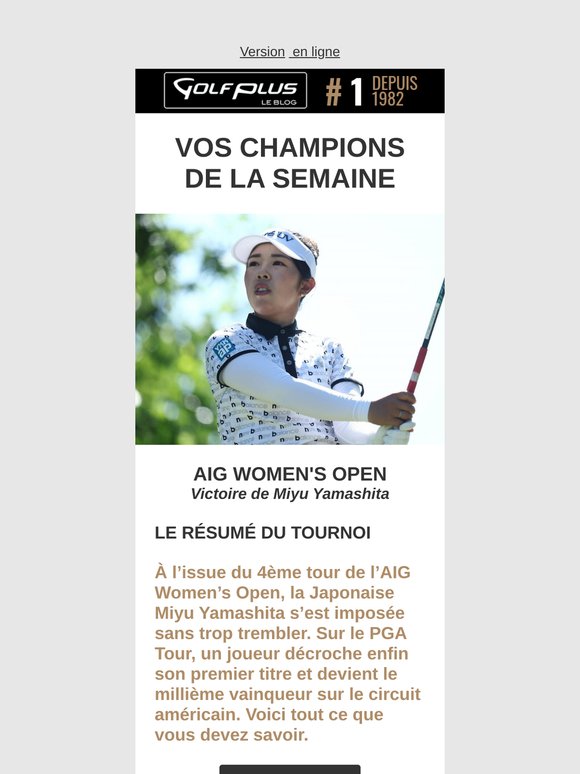 Votre été golfique continue chez Golf Plus !