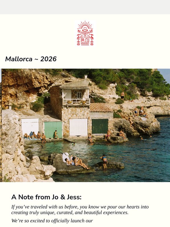 Join us in Mallorca for the trip of a lifetime!