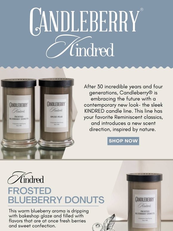 Hurry! Discover the new Kindred line today!