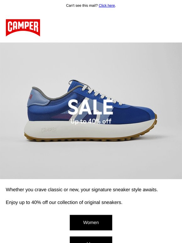 Up to 40% Off Sneakers