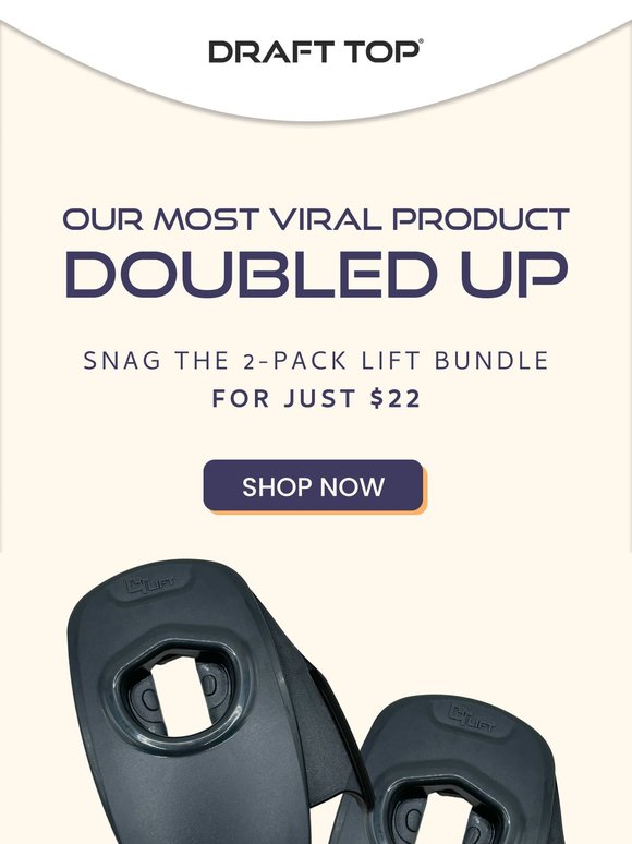 Our most VIRAL product just glowed up~