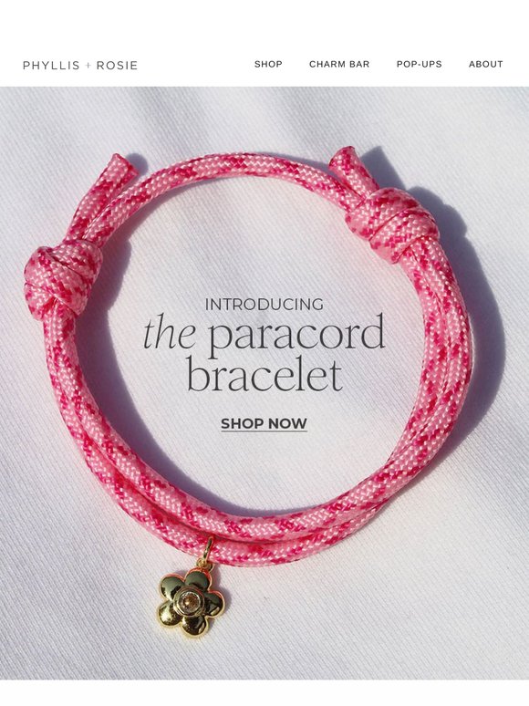 Don’t miss these—paracord bracelets + summer events 🎟️