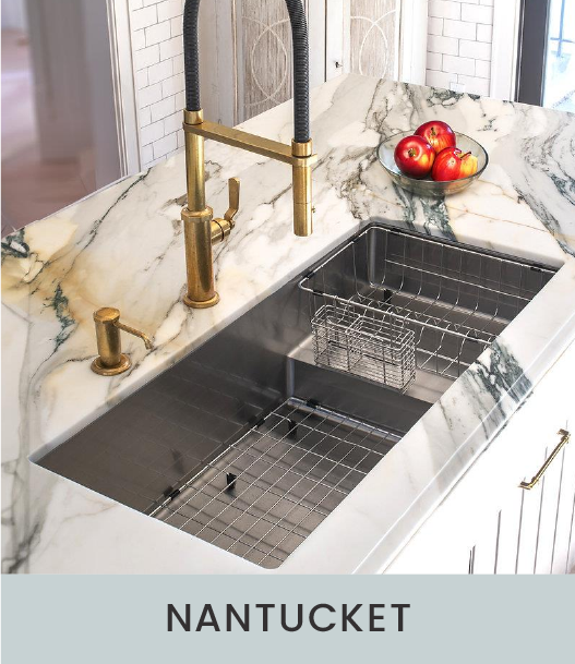 Image of Nantucket Pro Series 39 Inch Undermount Kitchen Sink In Stainless Steel