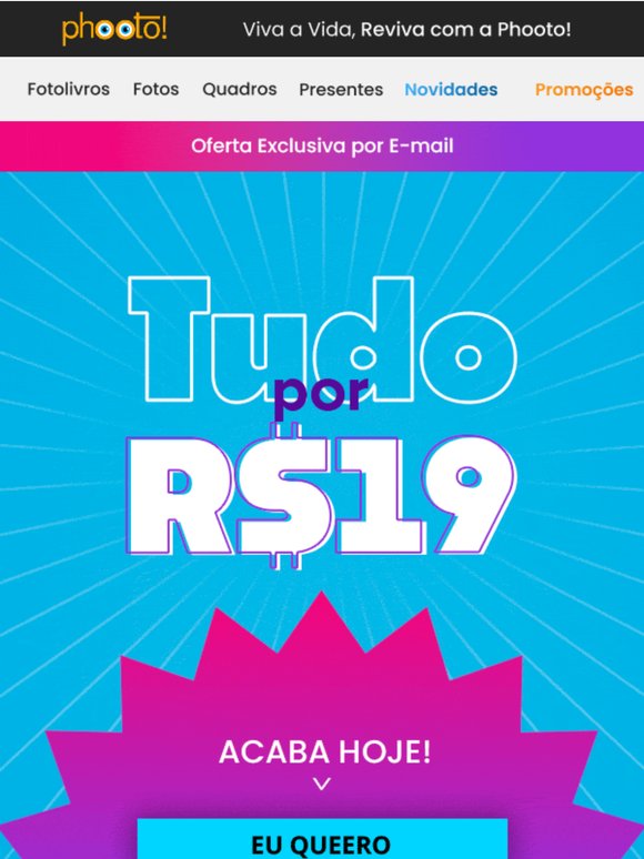 Memórias especiais, preço especial 💙