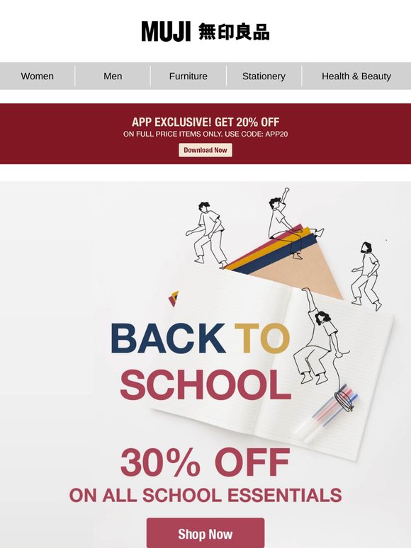 Get School Ready! 30% OFF 🎒